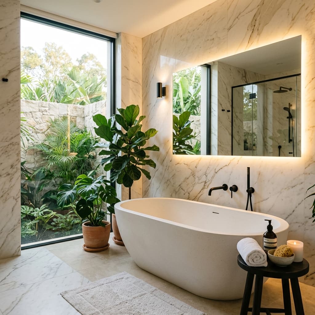 Spa-like Luxury Bathroom